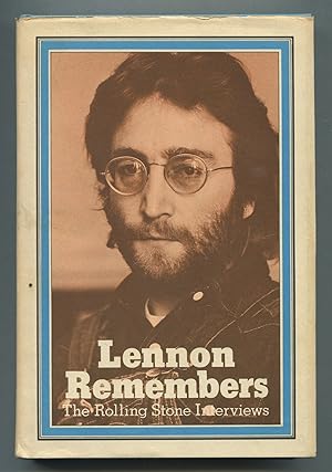 Bild des Verkufers fr Lennon Remembers zum Verkauf von Between the Covers-Rare Books, Inc. ABAA