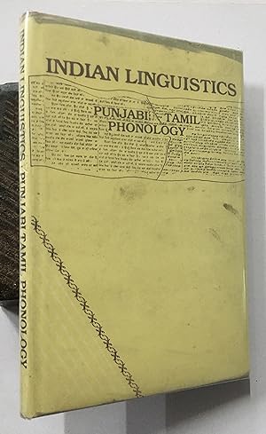 Seller image for Indian Linguistics. Punjabi Tamil Phonology for sale by Prabhu Book Exports