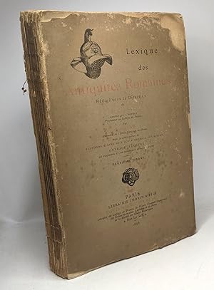 Seller image for Lexique des antiquits romaines - deuxime tirage for sale by crealivres
