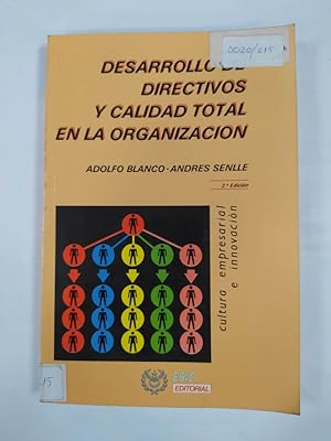 Seller image for DESARROLLO DE DIRECTIVOS Y CALIDAD TOTAL EN LA ORGANIZACIN. for sale by TraperaDeKlaus