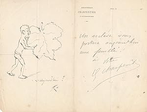 Georges Charpentier lettre illustré
