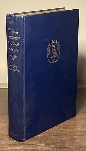 Bild des Verkufers fr Boswell's London Journal 1762-1763 zum Verkauf von San Francisco Book Company