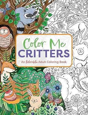 Bild des Verkufers fr Color Me Critters: An Adorable Adult Coloring Book zum Verkauf von moluna