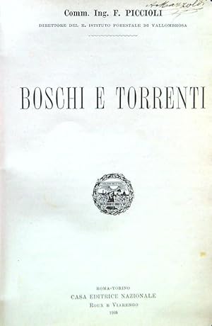 Immagine del venditore per Boschi e torrenti venduto da Librodifaccia