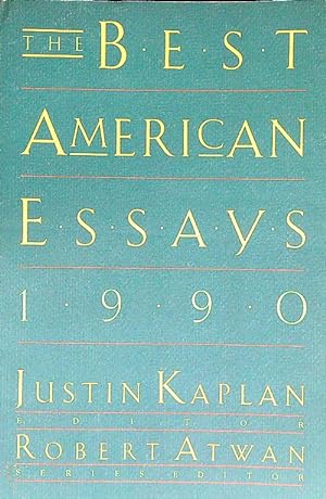 Seller image for The best american essays 1990 for sale by Librodifaccia