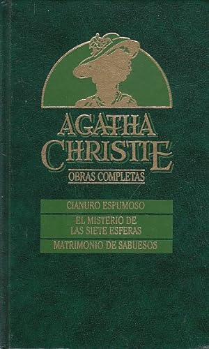 Imagen del vendedor de CIANURO ESPUMOSO. EL MISTERIO DE LAS SIETE ESFERAS. MATRIMONIO DE SABUESOS a la venta por Librera Vobiscum