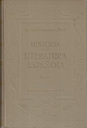 Image du vendeur pour HISTORIA DE LA LITERATURA ESPAOLA I mis en vente par Librera Vobiscum
