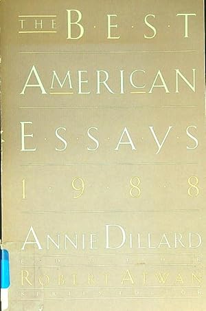 Seller image for The best american essays 1988 for sale by Librodifaccia