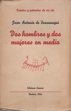 Bild des Verkufers fr Dos hombres y dos mujeres en medio Estudio preliminar de Juan Antonio Tamayo. zum Verkauf von Librera Astarloa