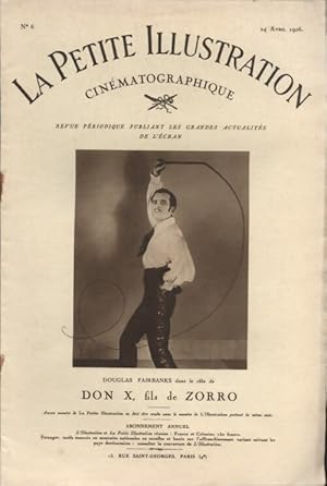Bild des Verkufers fr La petite illustration cinematographique n?6 : Don X, fils de Zorro - Collectif zum Verkauf von Book Hmisphres