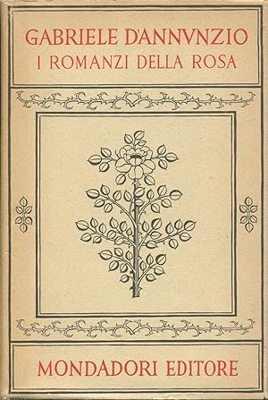 Immagine del venditore per Prose di romanzi. Volume I. I romanzi della rosa venduto da Studio Bibliografico Marini