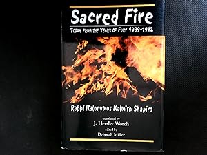 Seller image for Sacred Fire: Torah from the Years of Fury 1939-1942. for sale by Antiquariat Bookfarm