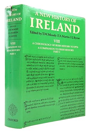 Imagen del vendedor de A NEW HISTORY OF IRELAND VIII: A CHRONOLOGY OF IRISH HISTORY TO 1976 a la venta por Stella & Rose's Books, PBFA