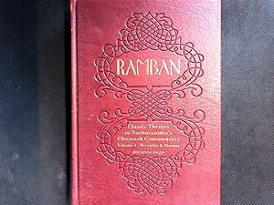 Seller image for Ramban : classic themes in Nachmanides' Chumash commentary. Volume I: Bereishis & Shemos. for sale by Antiquariat Bookfarm