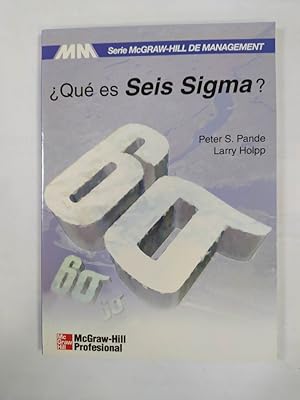 Image du vendeur pour Qu Es Seis SIGMA? mis en vente par TraperaDeKlaus