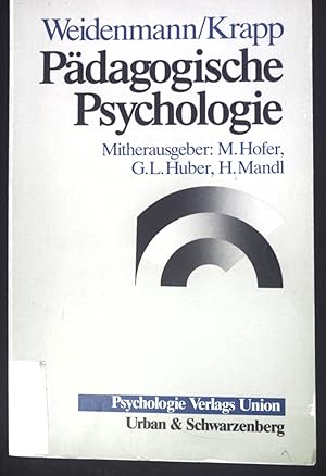 Immagine del venditore per Pdagogische Psychologie : e. Lehrbuch. venduto da books4less (Versandantiquariat Petra Gros GmbH & Co. KG)