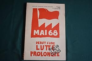 Texts and posters by Atelier Populaire: posters from the revolution: Paris, May 1968.