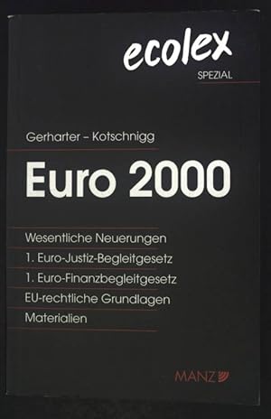 Bild des Verkufers fr Euro 2000 Ecolex spezial zum Verkauf von books4less (Versandantiquariat Petra Gros GmbH & Co. KG)