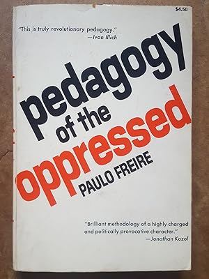 Seller image for Pedagogy of the Oppressed for sale by Homeless Books