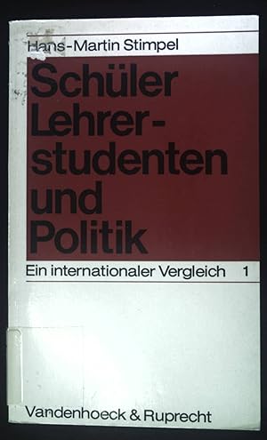Immagine del venditore per Schler, Lehrerstudenten und Politik; T. 1 venduto da books4less (Versandantiquariat Petra Gros GmbH & Co. KG)