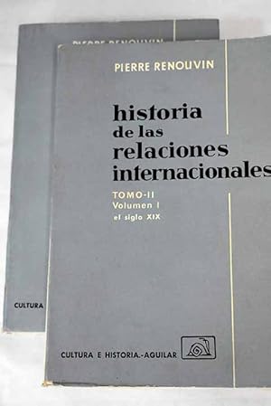 Imagen del vendedor de Historia de las relaciones internacionales, Tomo II a la venta por Alcan Libros