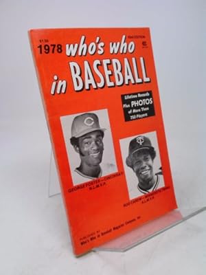 Bild des Verkufers fr Who's Who in Baseball 1978 by Seymour Siwoff zum Verkauf von ThriftBooksVintage