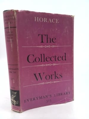 Imagen del vendedor de The Collected Works of Horace (Everyman s Library 515) a la venta por ThriftBooksVintage