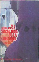 Seller image for Sociologa De La Religin Notas Crticas for sale by Almacen de los Libros Olvidados