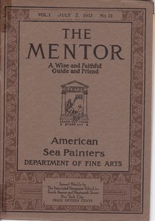 Imagen del vendedor de American Sea Painters (The Mentor, Vol 1 No. 21), July7, 1913 a la venta por Never Too Many Books