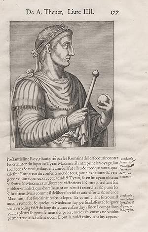 Constantine the Great (c.272-337) Konstantin der Große Kaiser emperor Roman Römischer empire anti...