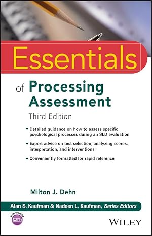 Bild des Verkufers fr Essentials of Processing Assessment zum Verkauf von moluna