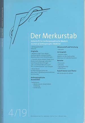 Bild des Verkufers fr Der Merkurstab - Zeitschrift fr Anthroposophische Medizin. 72. Jahrgang. Heft 4. zum Verkauf von Antiquariat Kalyana