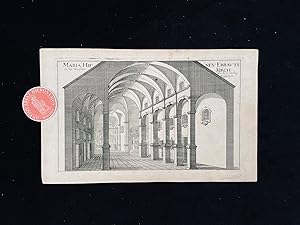 Bild des Verkufers fr Maria Hif (Hilf) in der Wuesten (Wsten). Neu erbaute Kirch, wie si[e] inwendig zusechen (zu sehen). zum Verkauf von Antiquariat Hieronymus