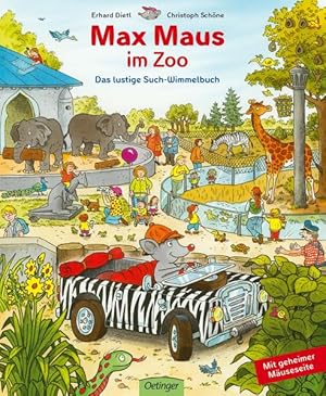 Max Maus im Zoo: Das lustige Such-Wimmelbuch