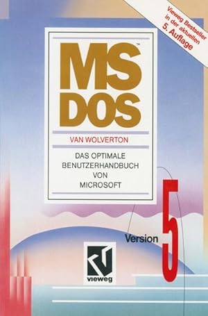 Bild des Verkufers fr MS-DOS zum Verkauf von BuchWeltWeit Ludwig Meier e.K.