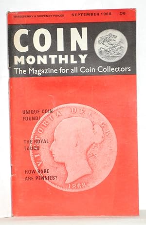 Coin Monthly September 1968 Volume 2 Number 11
