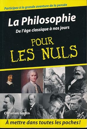Bild des Verkufers fr La philosophie pour les nuls zum Verkauf von LIBRAIRIE GIL-ARTGIL SARL