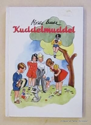 Seller image for Kuddelmuddel. Plaudereien von Kindern, Puppen und Tieren. Neuausgabe der 9. Ausgabe (Stuttgart, UDV, ca. 1930). 2. Auflage. Duisburg, Verlag Puppen & Spielzeug, 1991. Mit fotografischen Tafelabbildungen aus der Werkstatt der Verfasserin. 70 S., 1 Bl. Farbiger Or.-Pp.; Vorderdeckel mit kl. Resten eines Papierschilds. (ISBN 3874631826). for sale by Jrgen Patzer