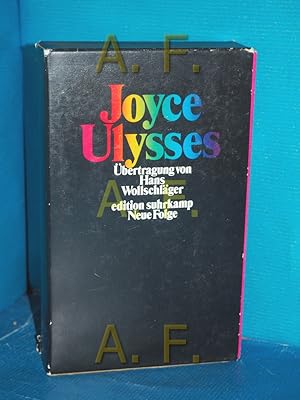 Seller image for Ulysses. (Taschenbuch im Schuber) James Joyce. bers. von Hans Wollschlger / Edition Suhrkamp , 1100 = N.F., Bd. 100 for sale by Antiquarische Fundgrube e.U.