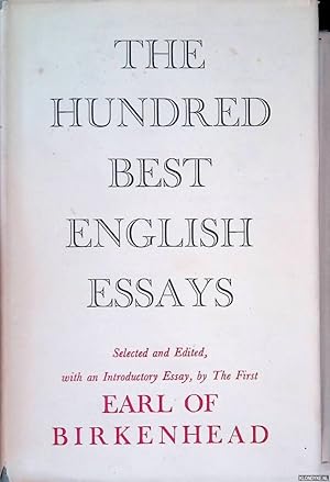 Image du vendeur pour The Hundred Best English Essays mis en vente par Klondyke
