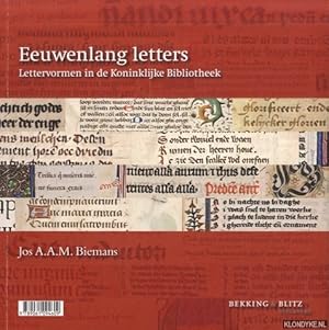 Image du vendeur pour Eeuwenlang letters. Lettervormen in de Koninklijke Bibliotheek mis en vente par Klondyke