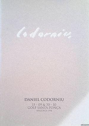 Imagen del vendedor de Daniel Codorniu a la venta por Klondyke