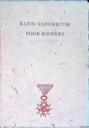 Image du vendeur pour Klein vademecum voor ridders mis en vente par Klondyke