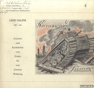 Image du vendeur pour Lino Salini. 1889-1944. Zeichner und Karikaturist vom Ersten bis zum Zweiten Weltkrieg mis en vente par Klondyke