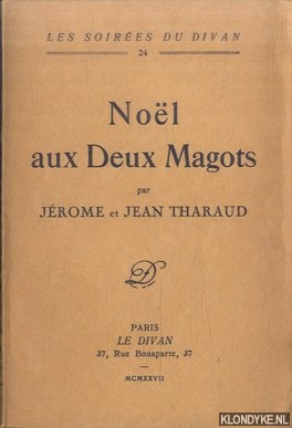 Bild des Verkufers fr Nol aux Deux Magots zum Verkauf von Klondyke