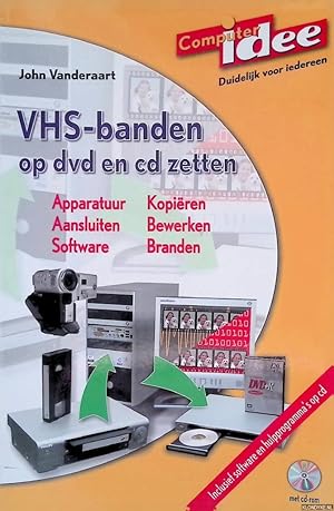 Bild des Verkufers fr Computer idee. VHS-banden op dvd en cd zetten + CD zum Verkauf von Klondyke