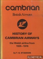 Seller image for Cambrian. British Airways. History of Cambrian Airways. The Welsh airline from 1935-1975 for sale by Klondyke