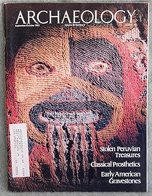 Image du vendeur pour Archaeology September/October 1983 Volume 36 Number 5 mis en vente par Argyl Houser, Bookseller