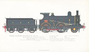 Image du vendeur pour Great Eastern Railway No. 490. Built at Stratford Works in 1894. Designed by J. Holden. mis en vente par Wittenborn Art Books