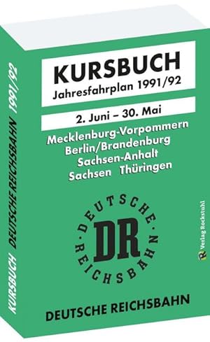 Bild des Verkufers fr Kursbuch der Deutschen Reichsbahn - Jahresfahrplan 1991/92 : Gltig vom 2. Juni 1991 bis 30. Mai 1992 zum Verkauf von AHA-BUCH GmbH